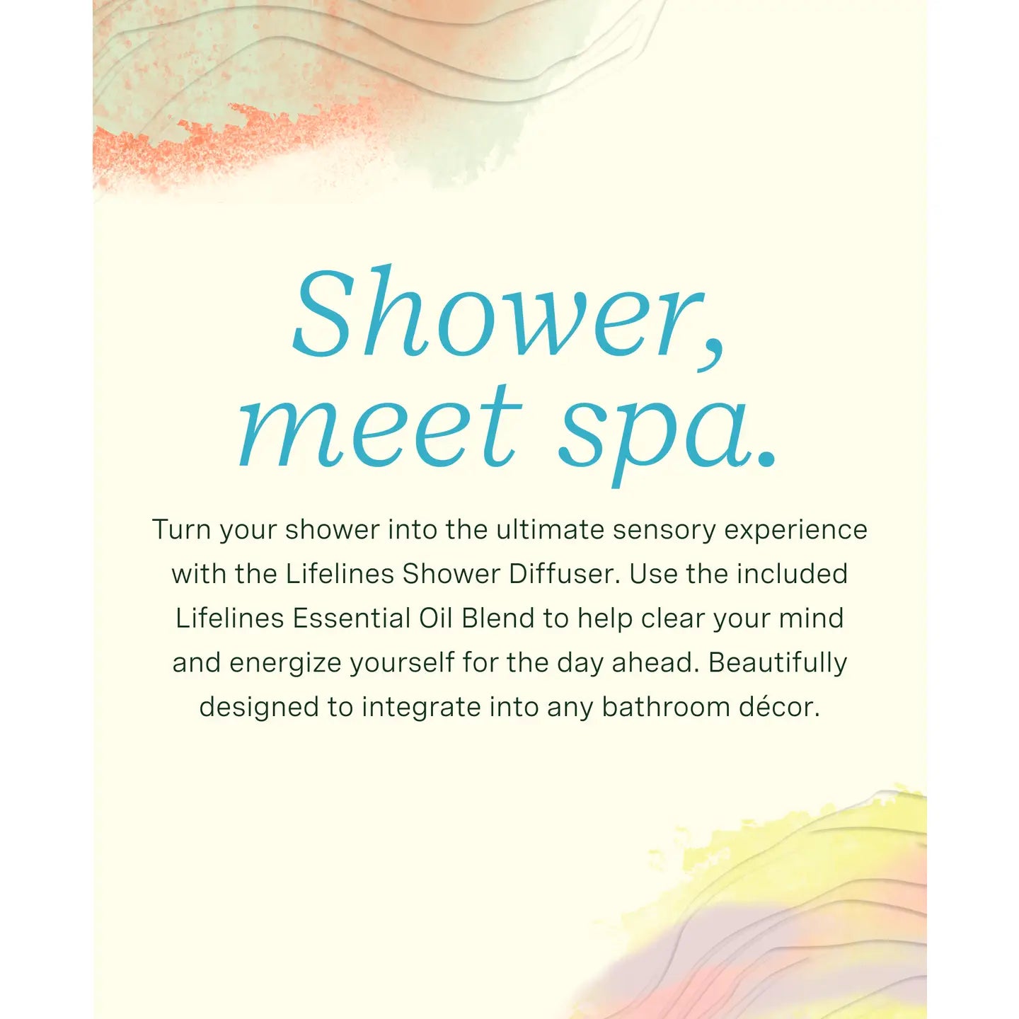 Lifelines Shower Diffuser
