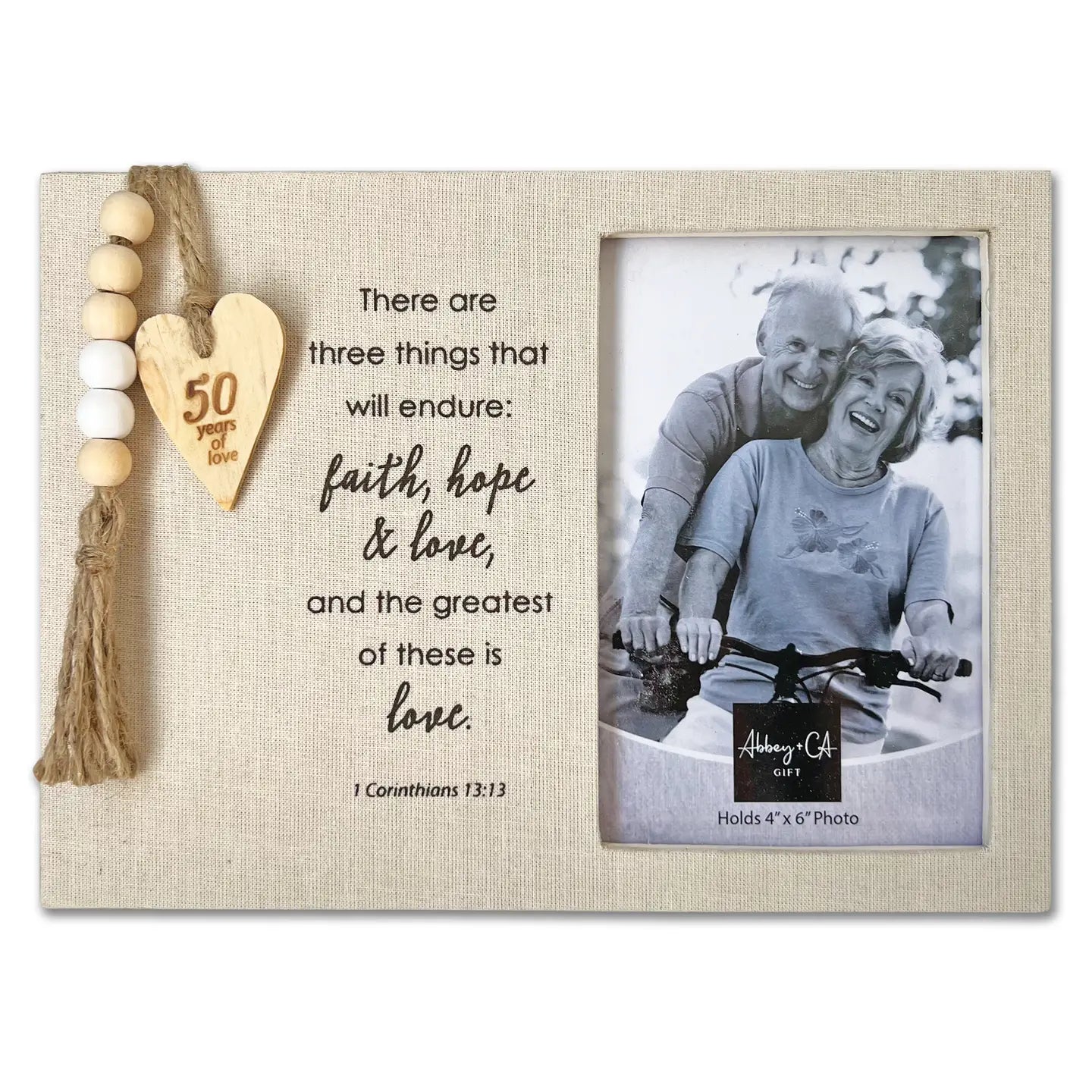 Fabric 50th Anniversary Frame