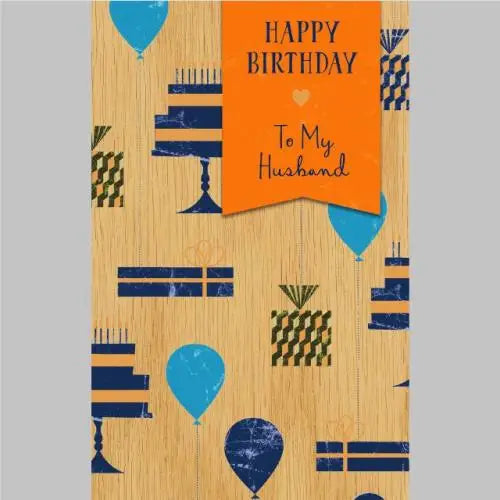 Husband Birthday Card