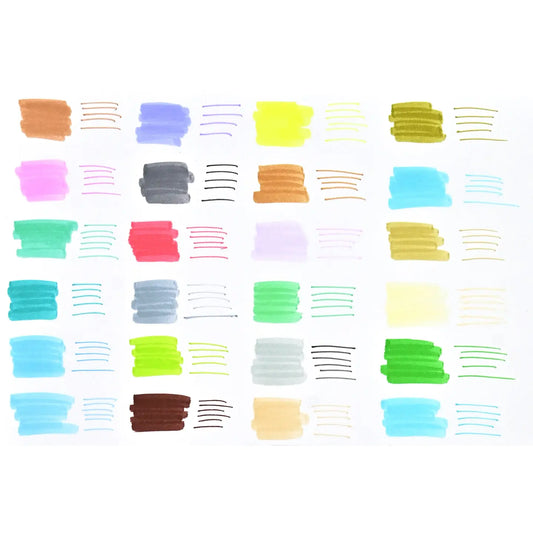 Studio Series Dual-Tip Pastel Markers (Set of 24)