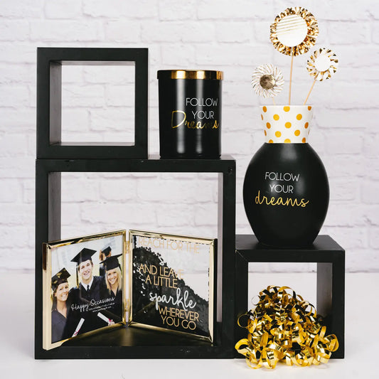 Stars Sparkle - 4.75" Hinged Sentiment Frame