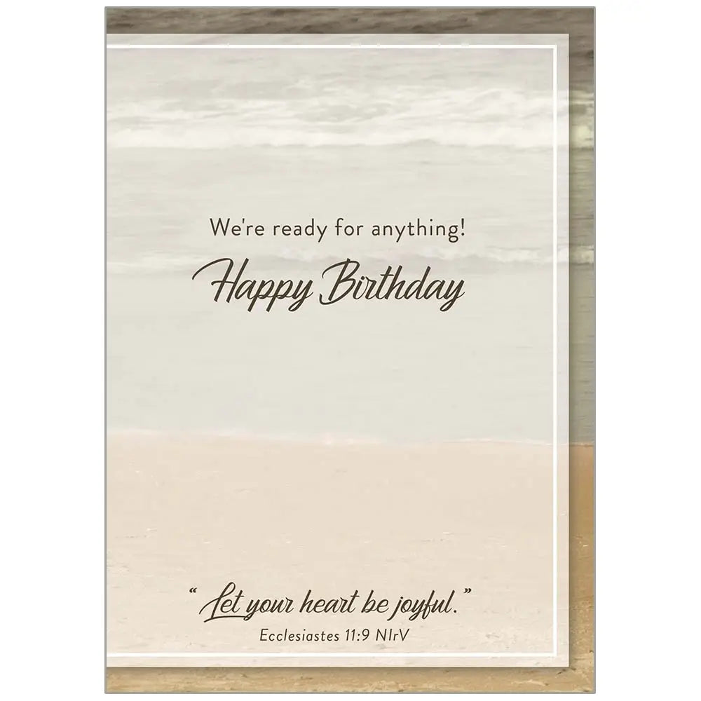 Girls Near the Shore Birthday - Fun Card