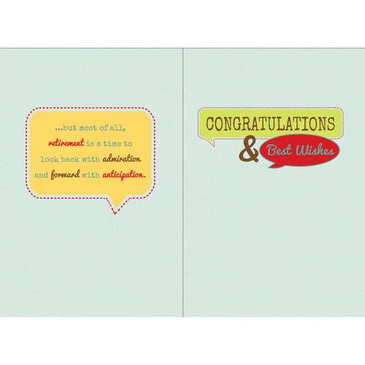 Jumbo Retirement Card