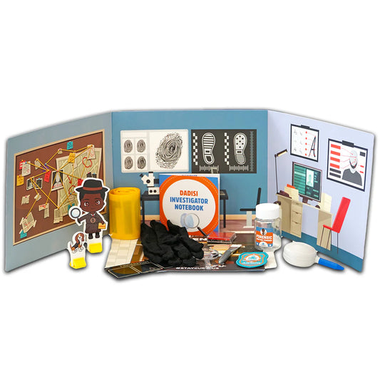 Forensics STEAM Kit Brown Toy Box