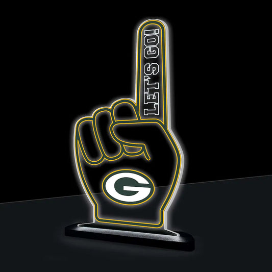 NFL Football Foam Finger Desklite LED Decor