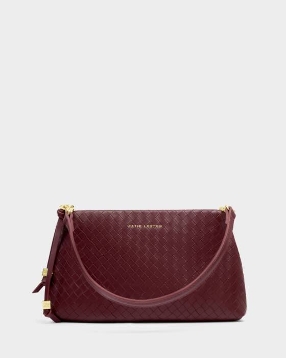 Nova Woven Texture Clutch