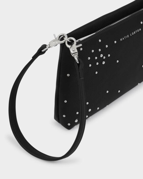 Nova Studded Wristlet Clutch