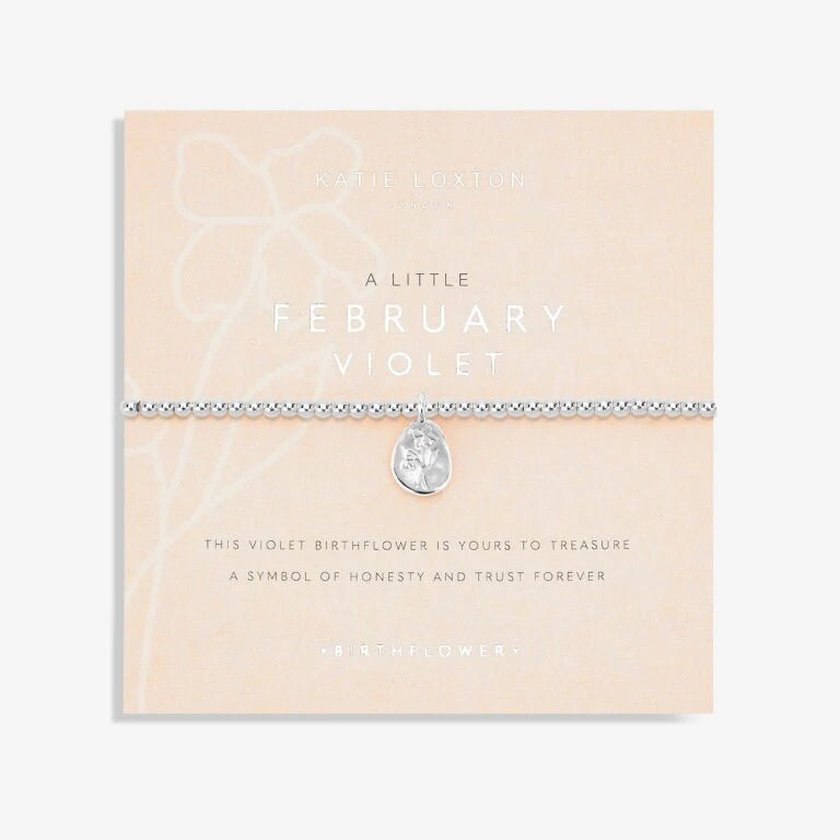 Katie Loxton Birth Flower Bracelet