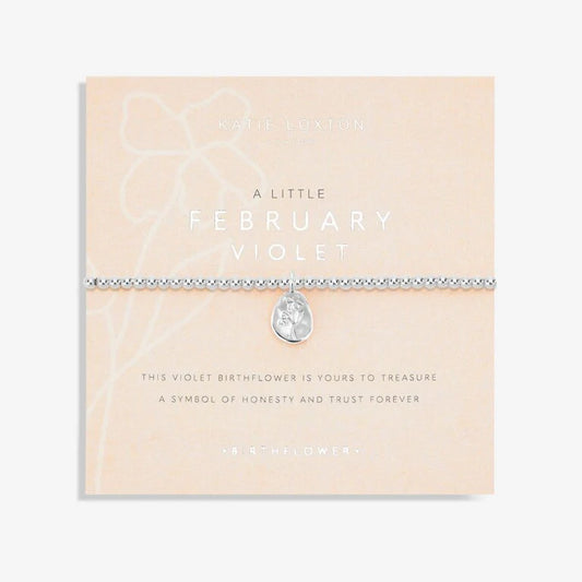 Katie Loxton Birth Flower Bracelet