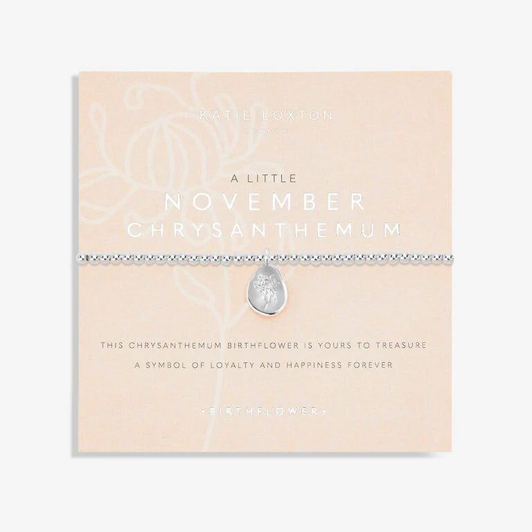 Katie Loxton Birth Flower Bracelet
