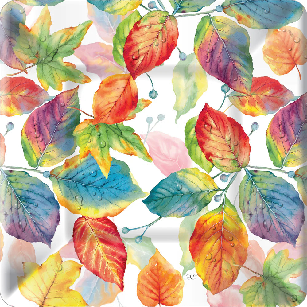 Fall Salad/Dessert Plates