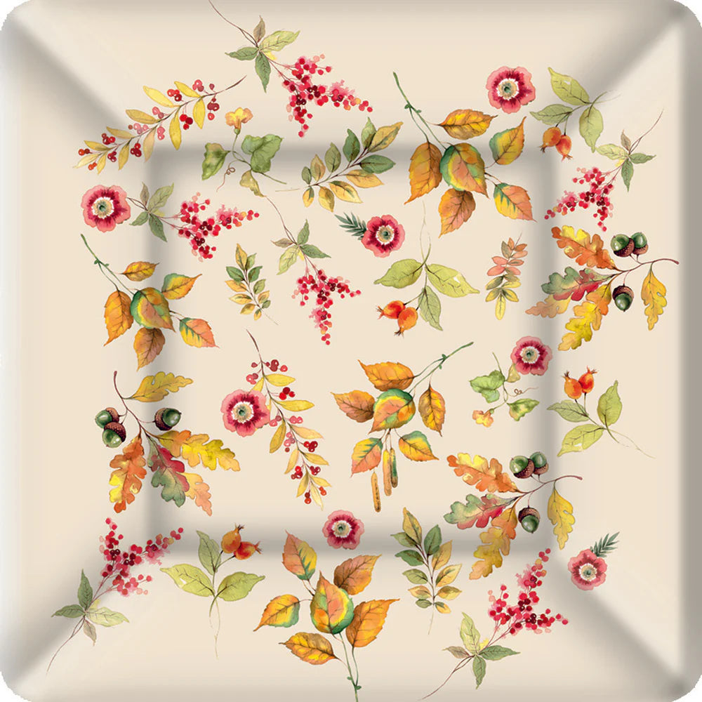 Fall Salad/Dessert Plates