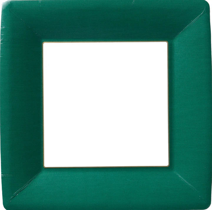 Holiday Square Dinner Plate