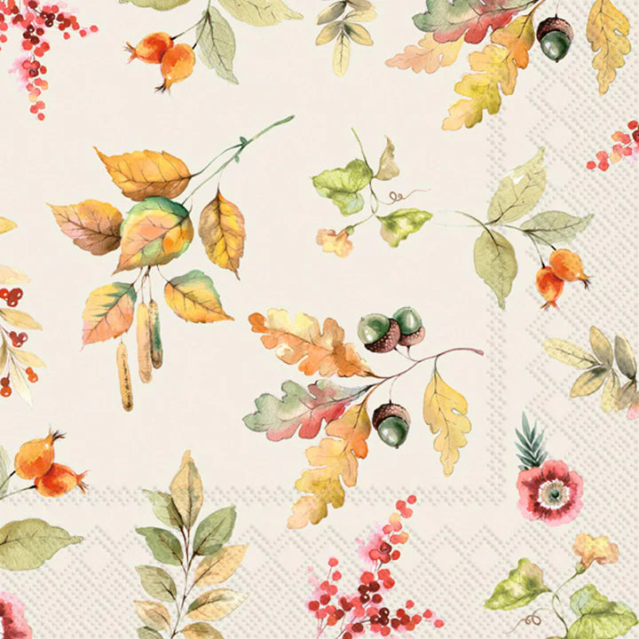 Fall Cocktail Napkins