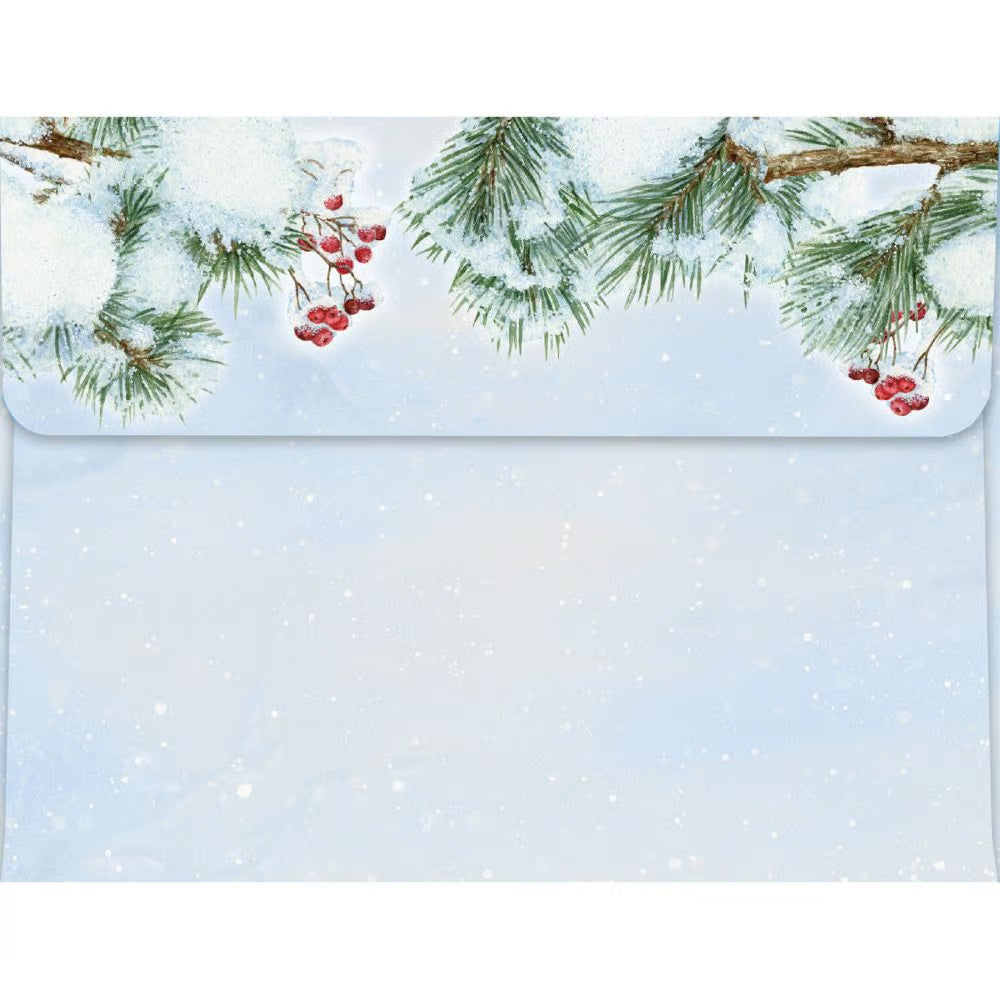 Holiday Owl Boxed Christmas Cards by Jane Shasky