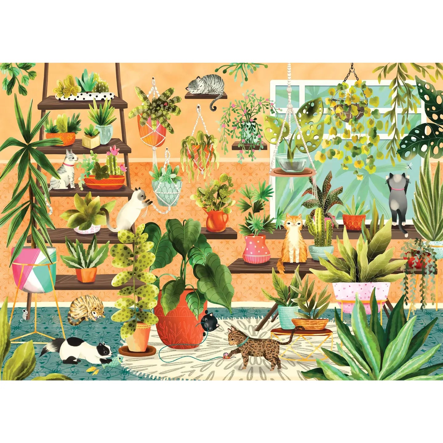 House of Cats 1000 Piece Jigsaw Puzzle