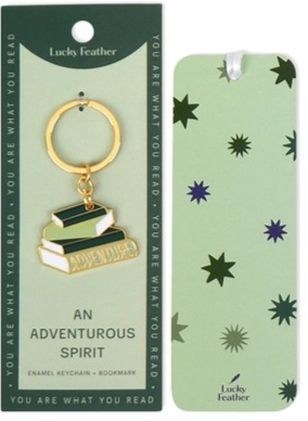 Book Lover Keychain
