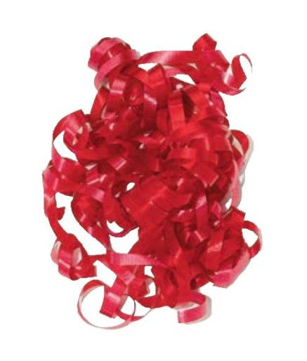 Red Curl Swirl Solid