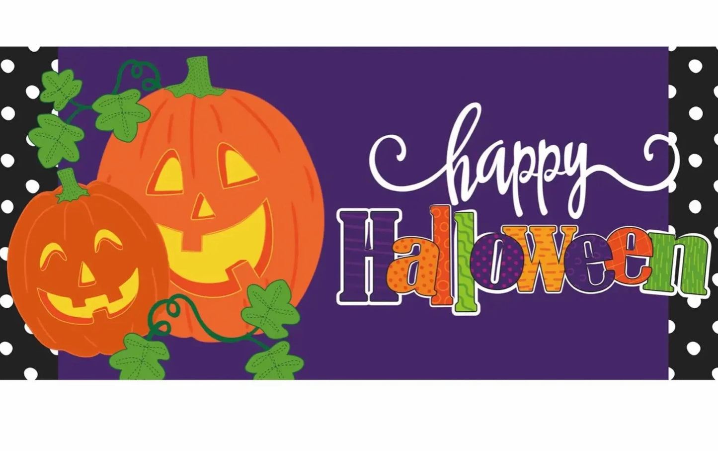 Halloween Jack-O-Lanterns Sassafras Switch Mat