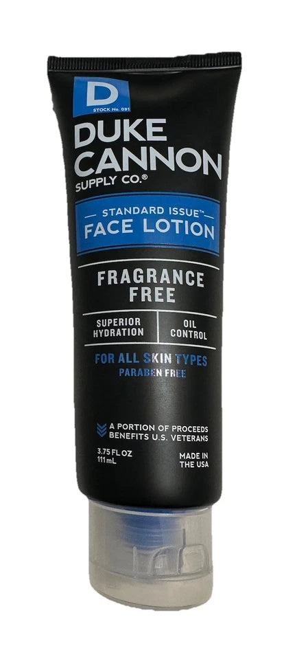 Duke Cannon Face Lotion