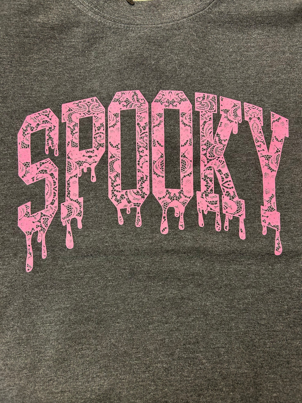 Gray Spooky Sweatshirt
