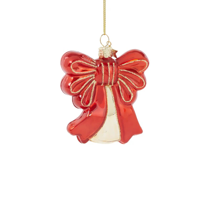 Bow Glass Ornament