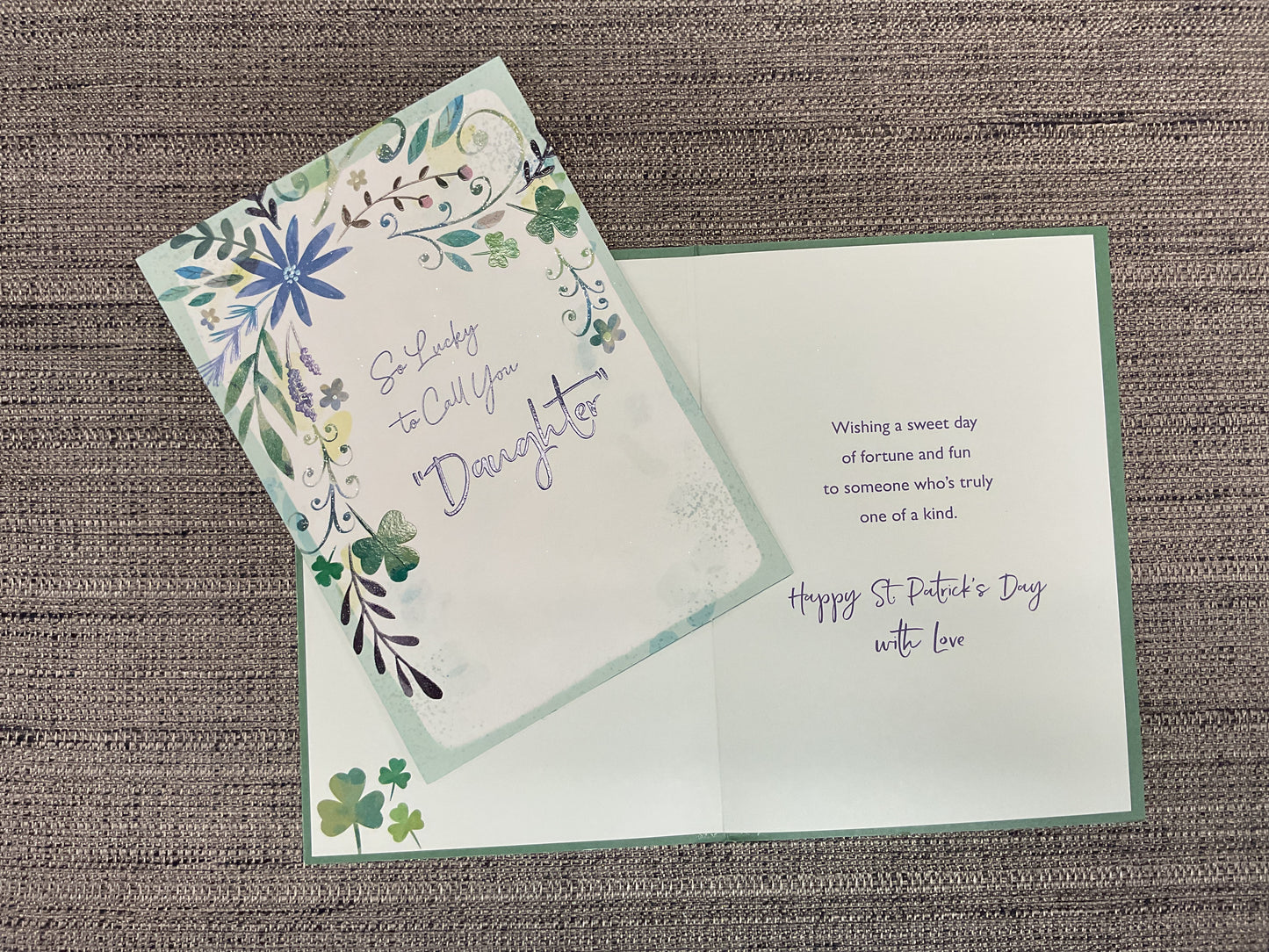 Happy St. Patrick’s Day Card for Daughter