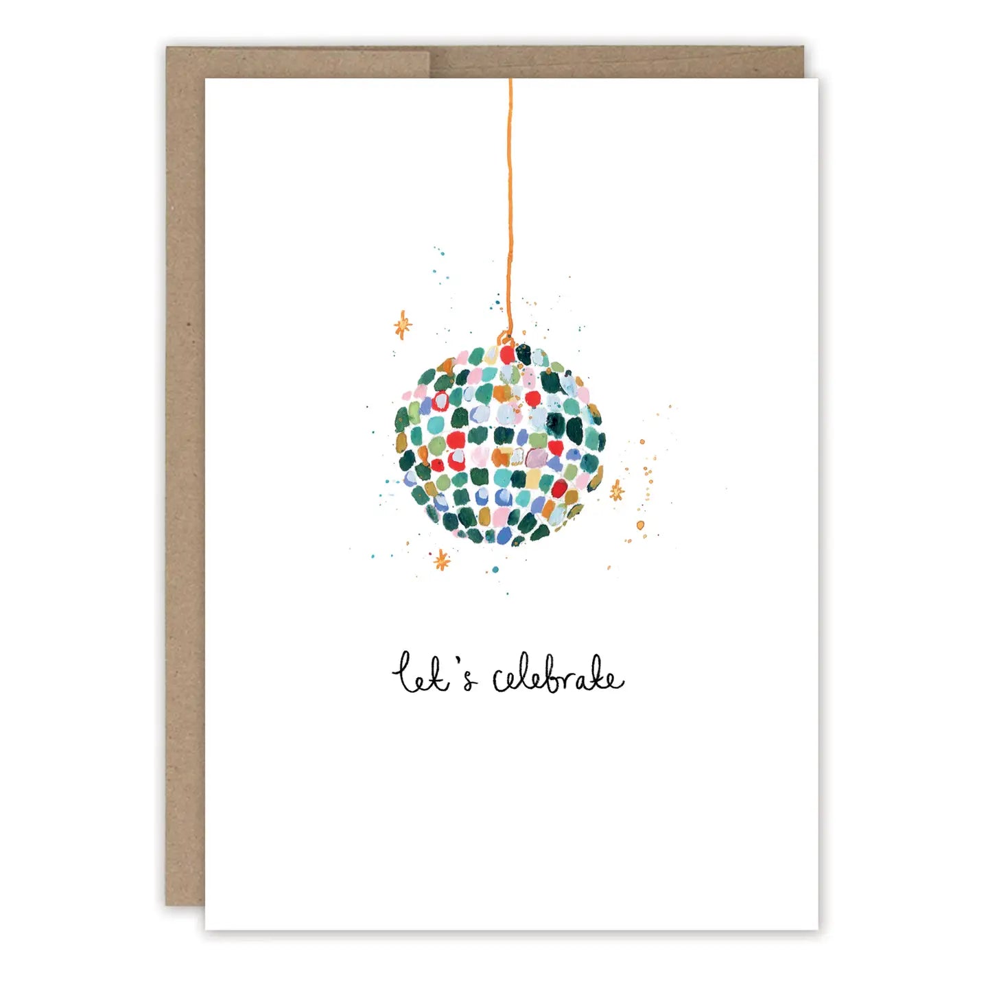 Disco Ball Birthday Card