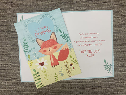 Grandson - Valentine’s Day Card