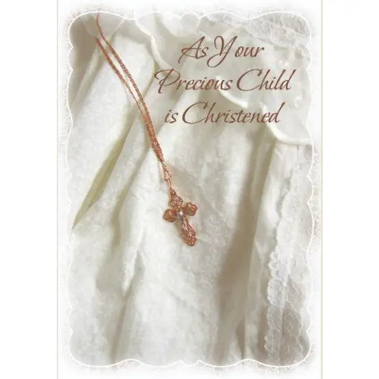 Christening Baby Card