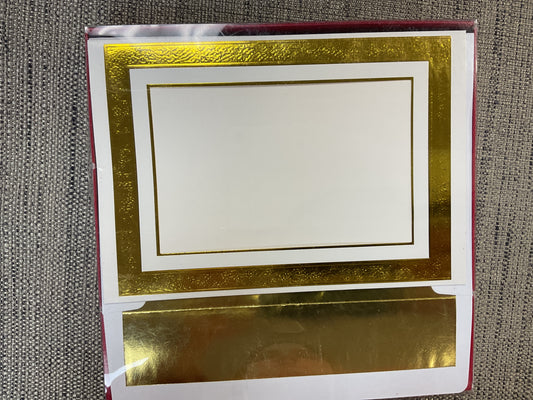 Slide-In Photo Boxed Christmas Card