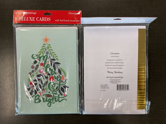 8 Ct Deluxe Christmas Cards