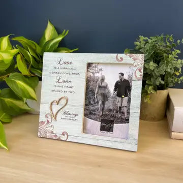 Love Is A Miracle Anniversary Frame