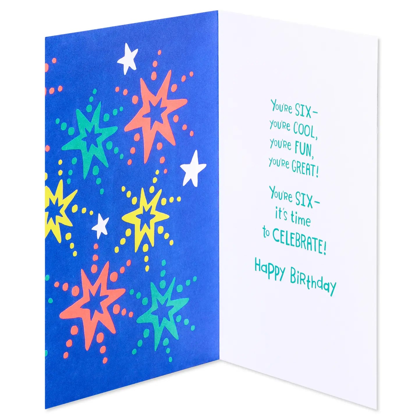 6th Birthday Card