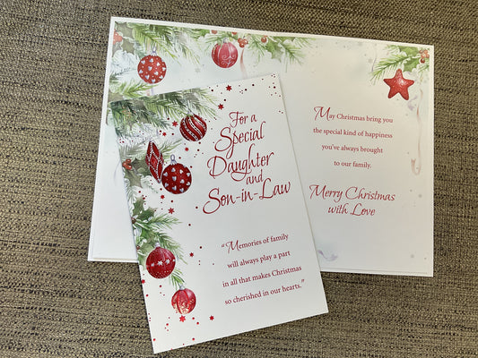 Daughter & Son-in-Law Christmas Card