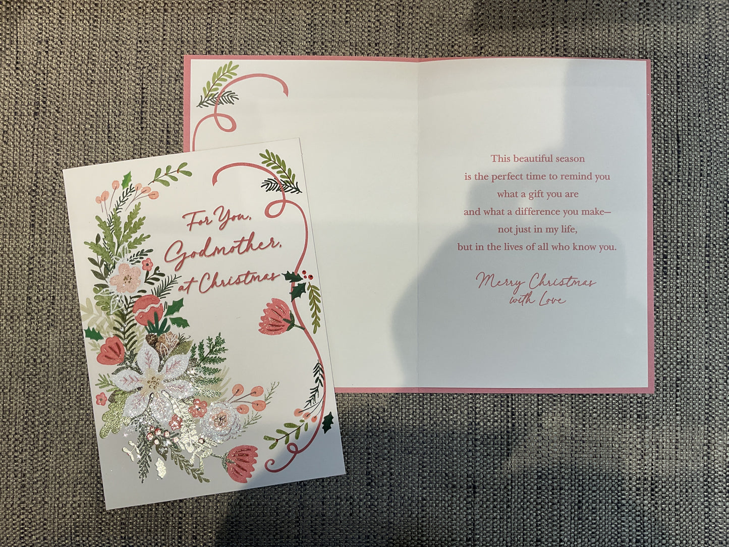 Godmother Christmas Card