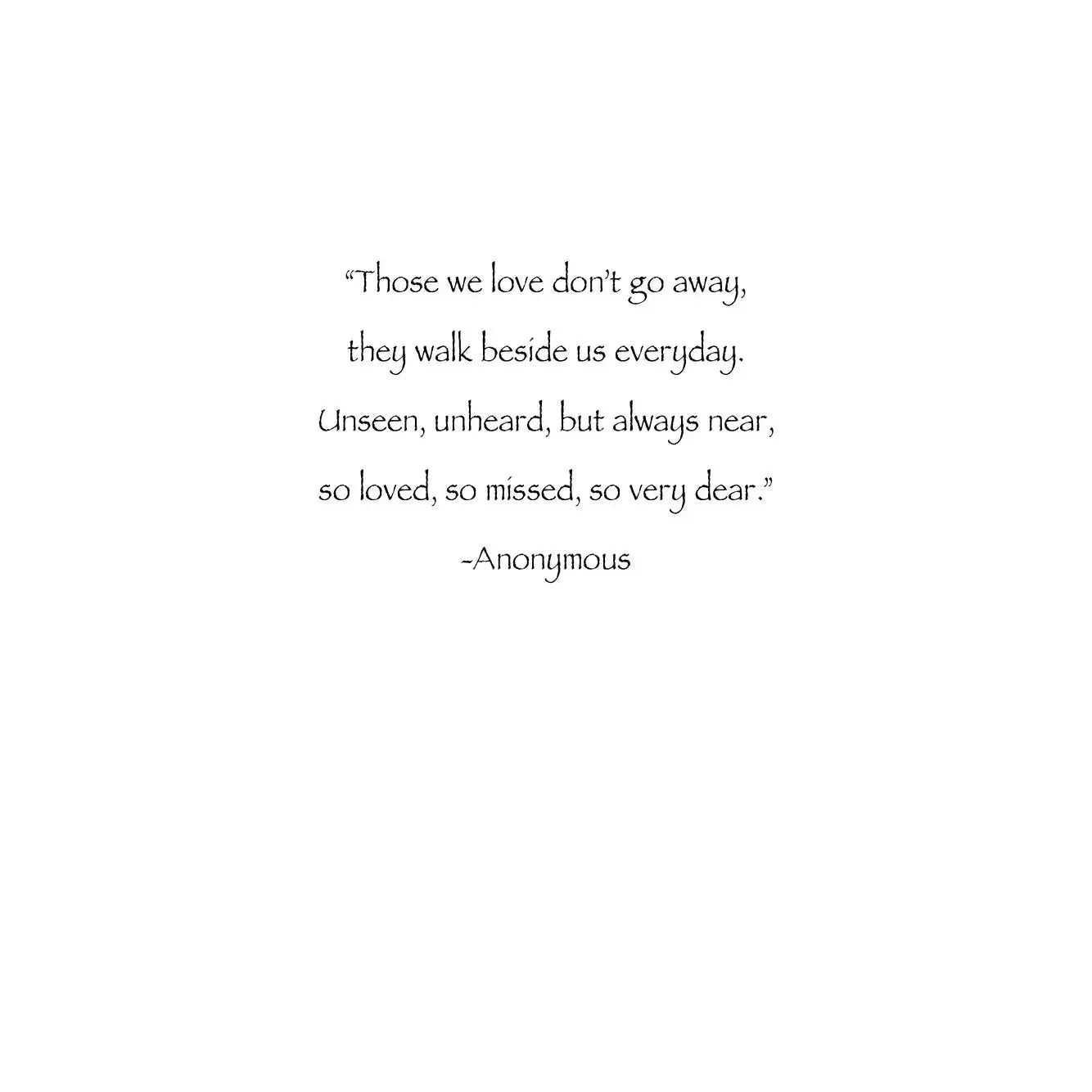 With Heartfelt Sympathy