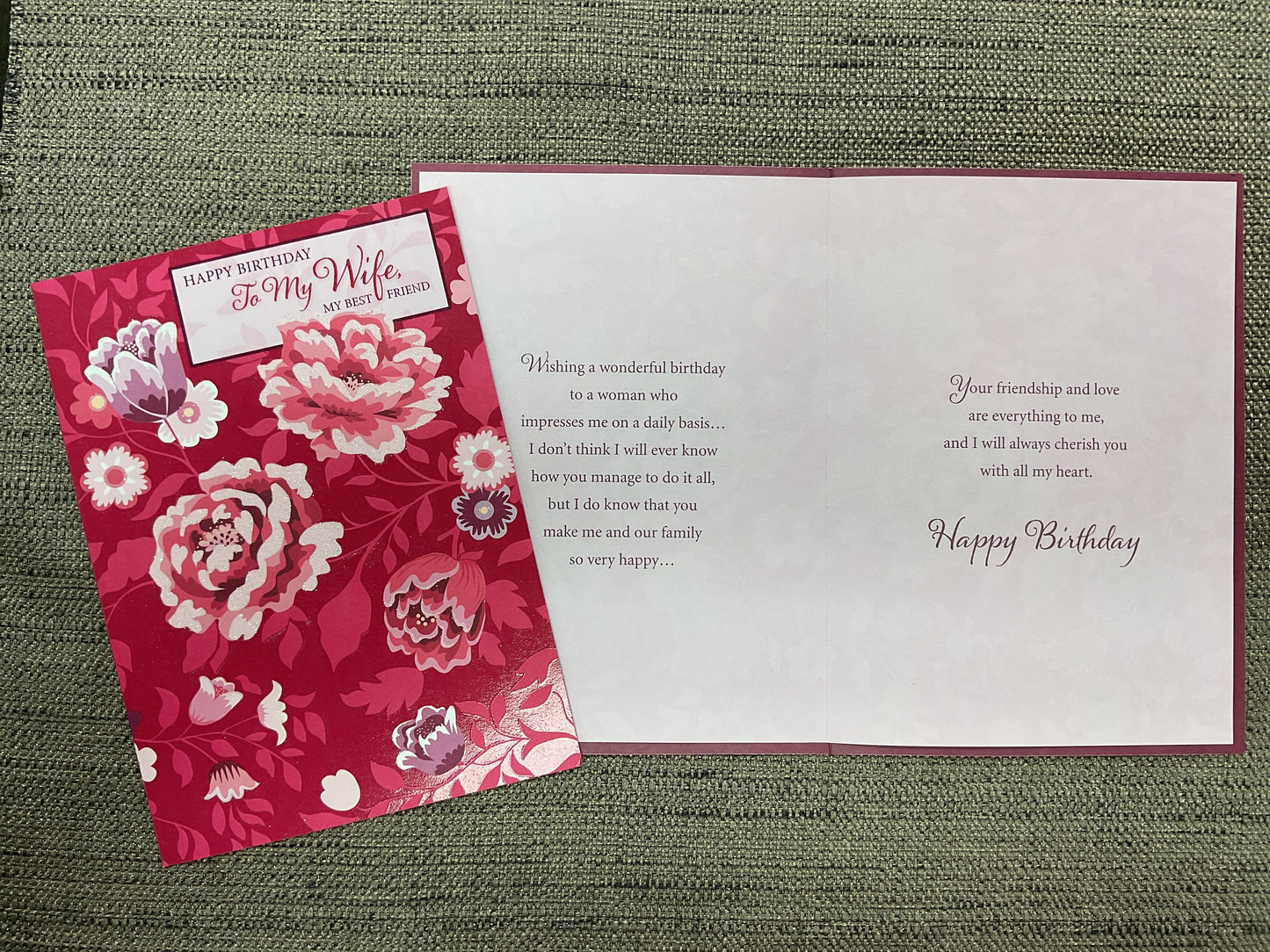 Wife - Birthday Card