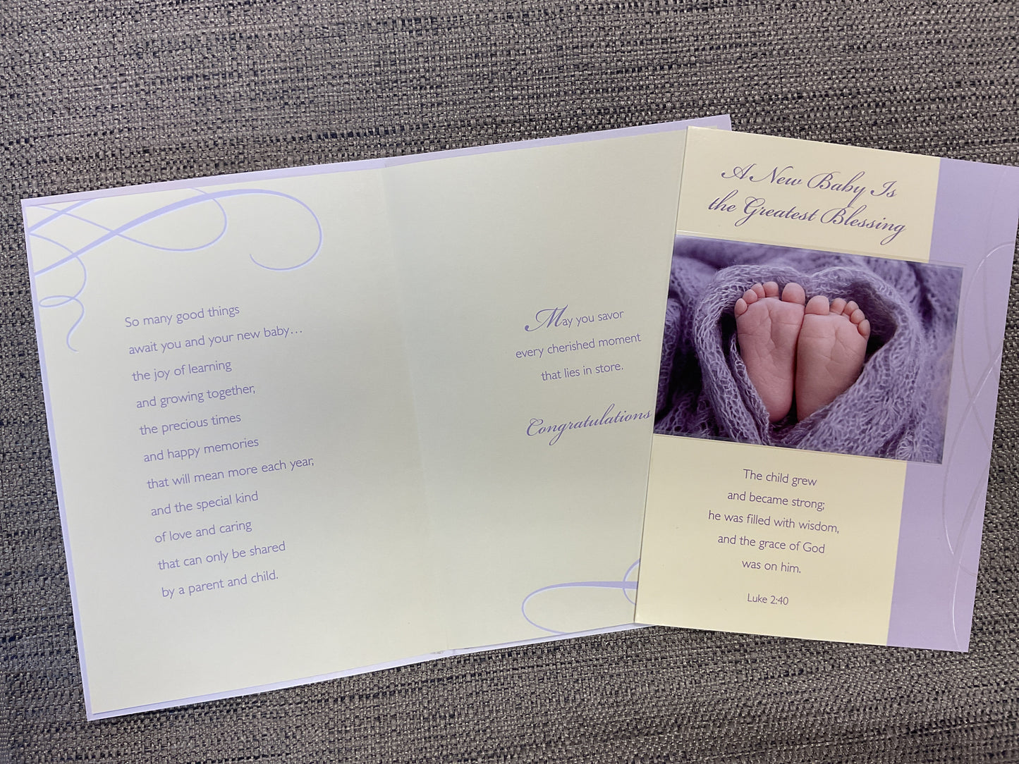 New Baby Card