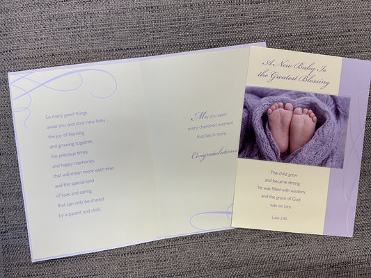 New Baby Card