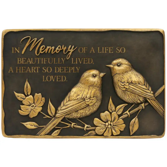 "Beautifully Lived" Memorial Stone
