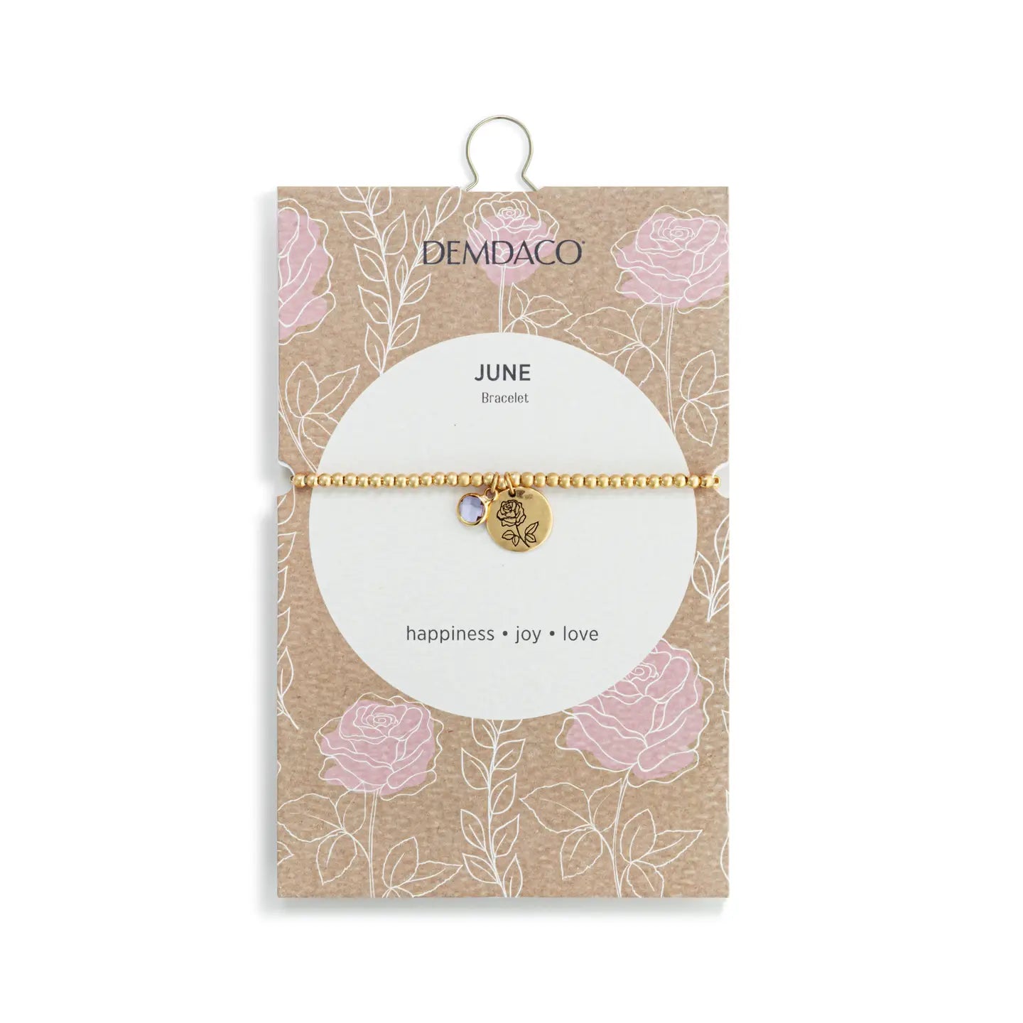 Birthstone Charm Bracelet