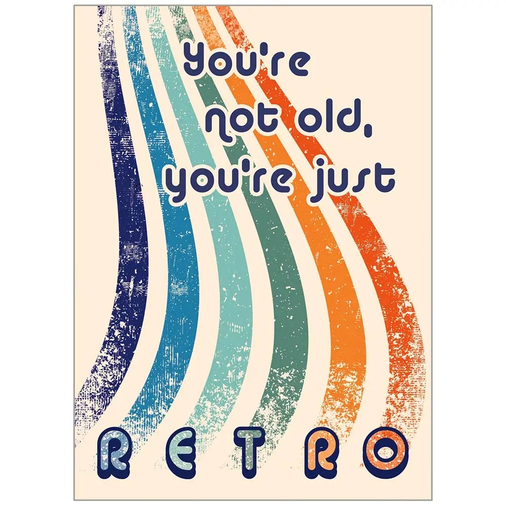 Retro - Birthday Card