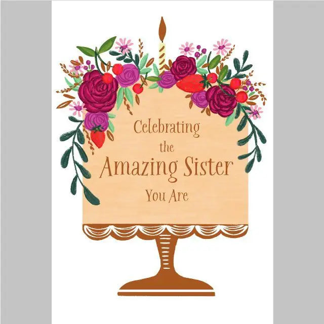 Sister Birthday Card
