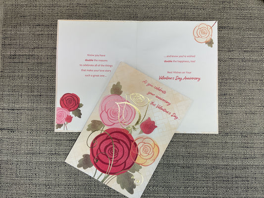 Valentine’s Day Anniversary Card