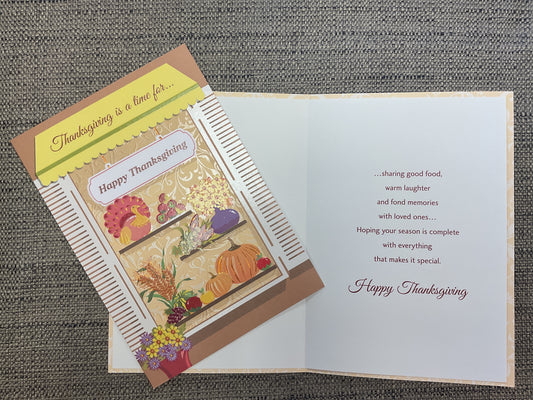 Happy Thanksgiving Card