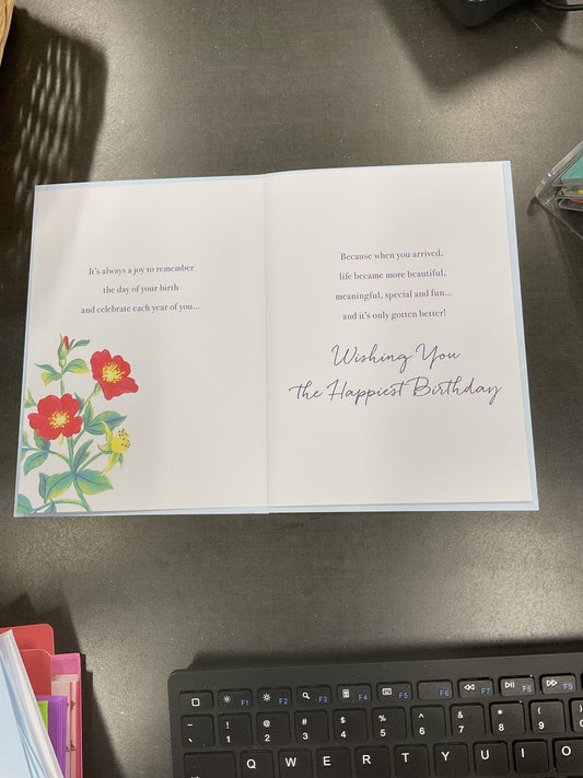 Granddaughter Birthday Card