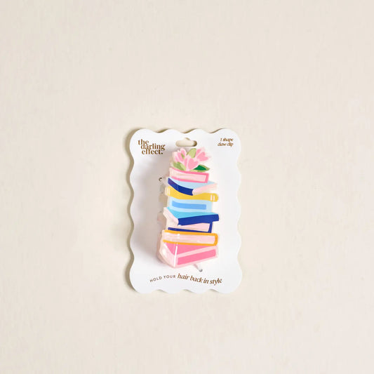 Shape Up Claw Clip–Book Nook