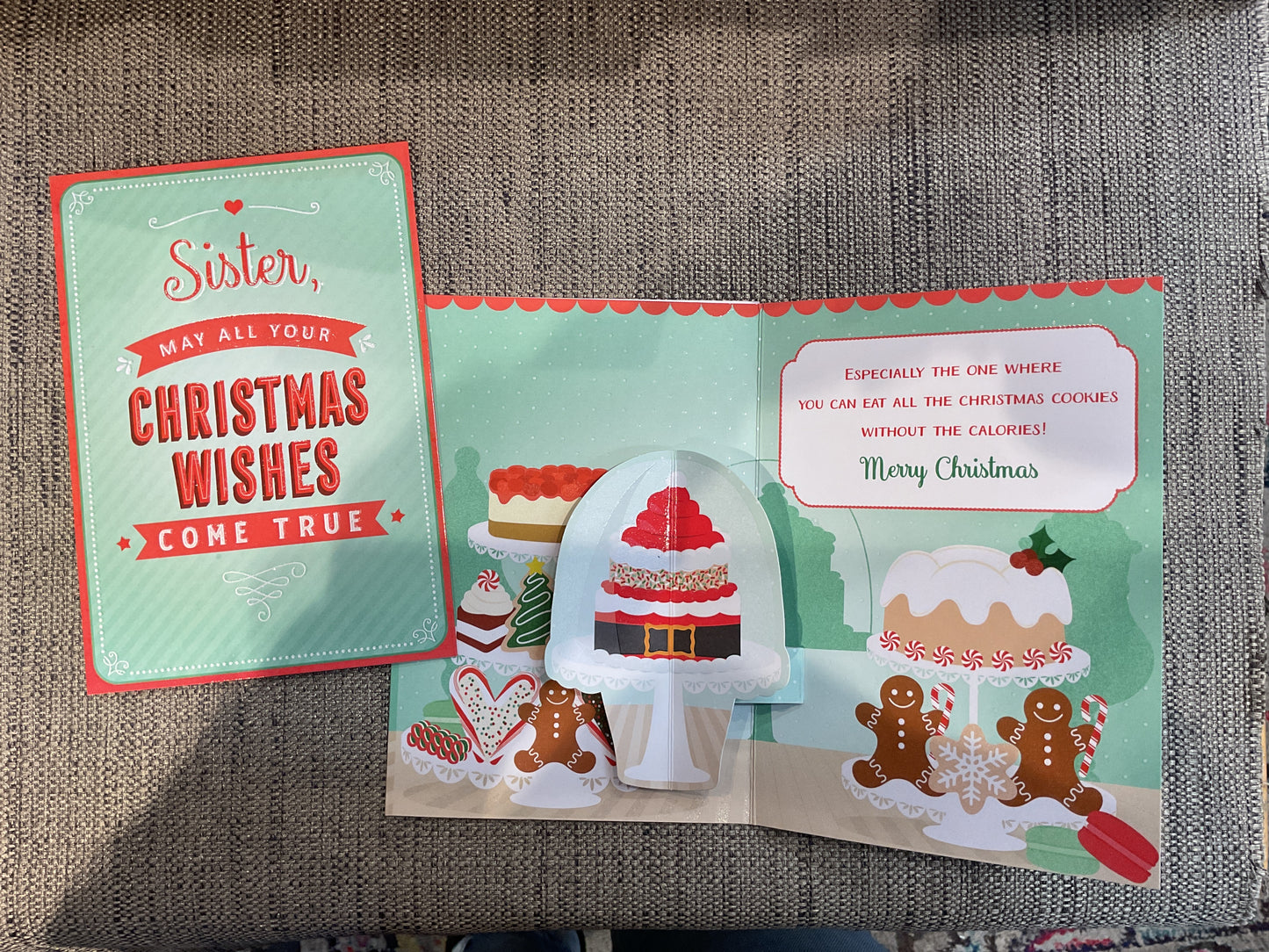 Sister Christmas Card