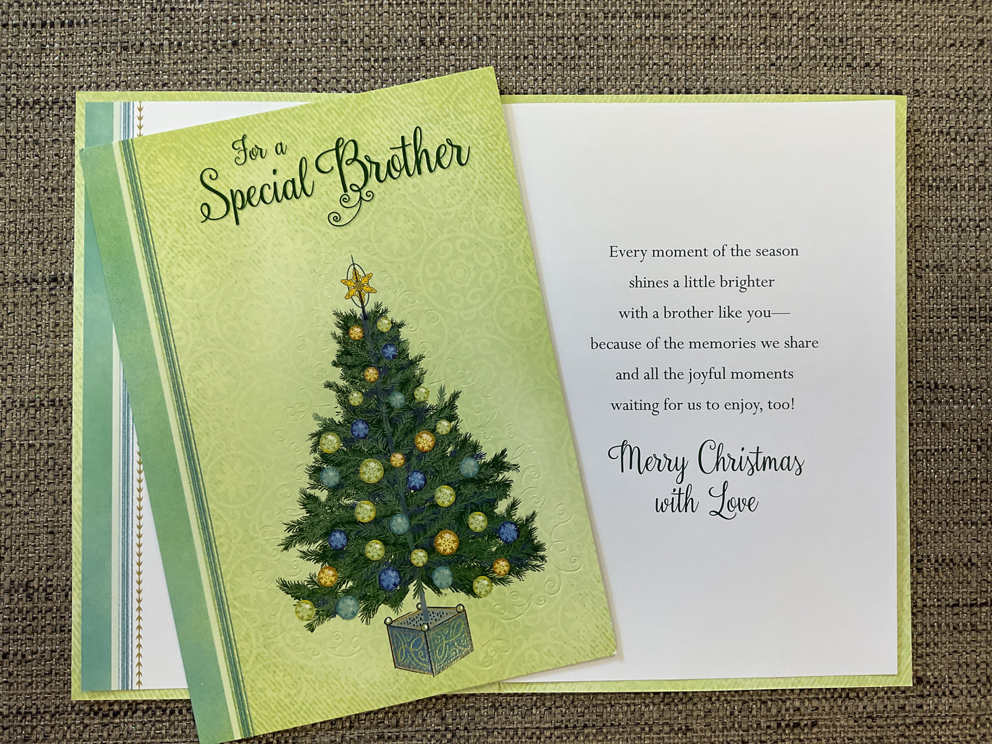 Brother Christmas Card